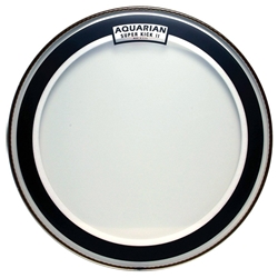 Aquarian 22" Clear 2-Ply Super Kick Bass Drumhead SKII22