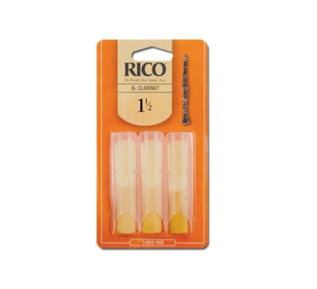 Rico 3 Pack - Clarinet Reeds RCA03