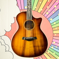 2022 Taylor K24CE All Koa V Braced Acoustic Electric Guitar, Hard Case